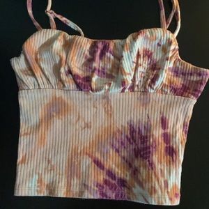 Multi-colored Crop Top from Live To Be Spoiled